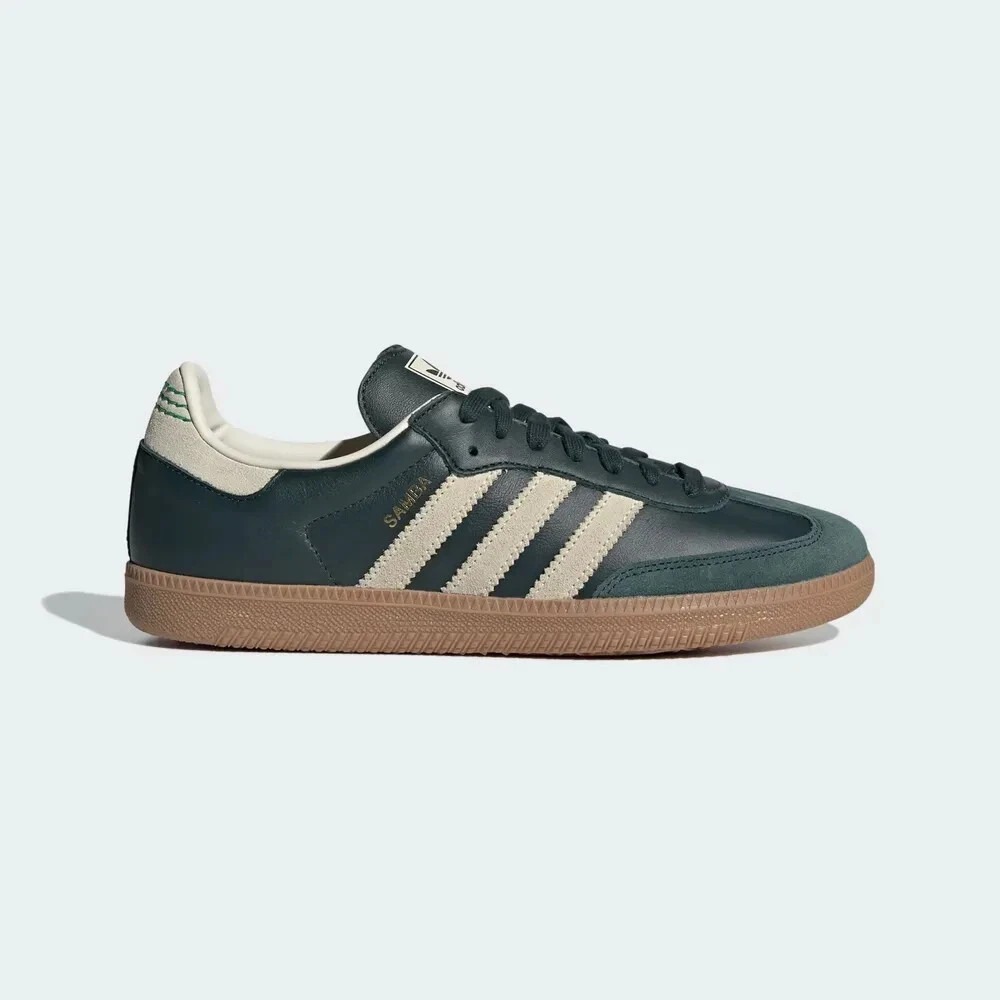 7.5M / 9W - [NEW] Men's adidas Samba OG Shoes 'Shadow Green' ID1483